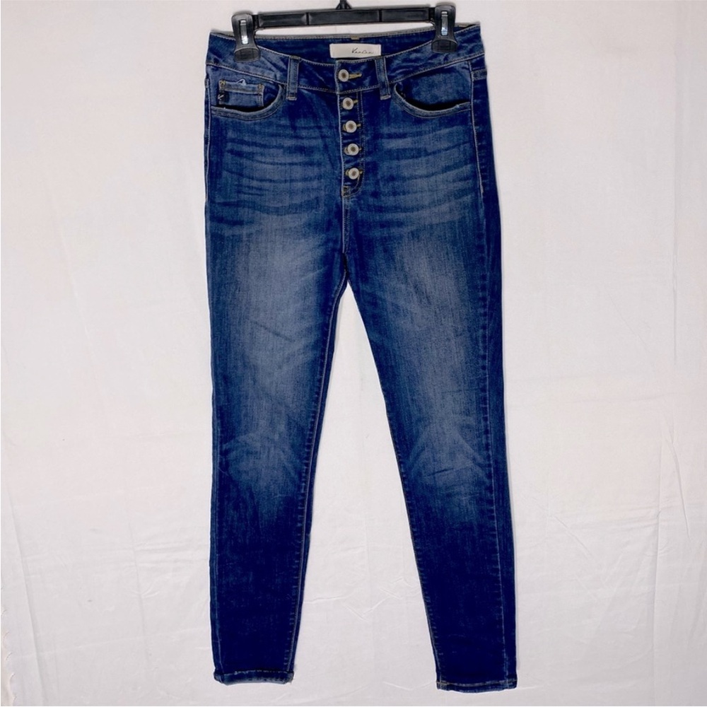KanCan Dark Blue High Rise Jeans